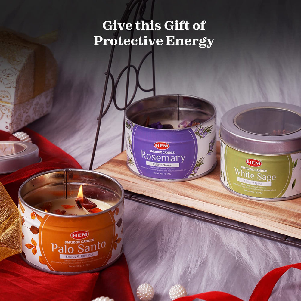 HEM Gift Set with three candles offers a versatile gifting option.