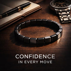 Hemios hematite bracelet for men suitable for daily wear