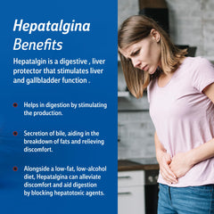 Hepatalgina boldo herbal formula offers gentle digestive balance.