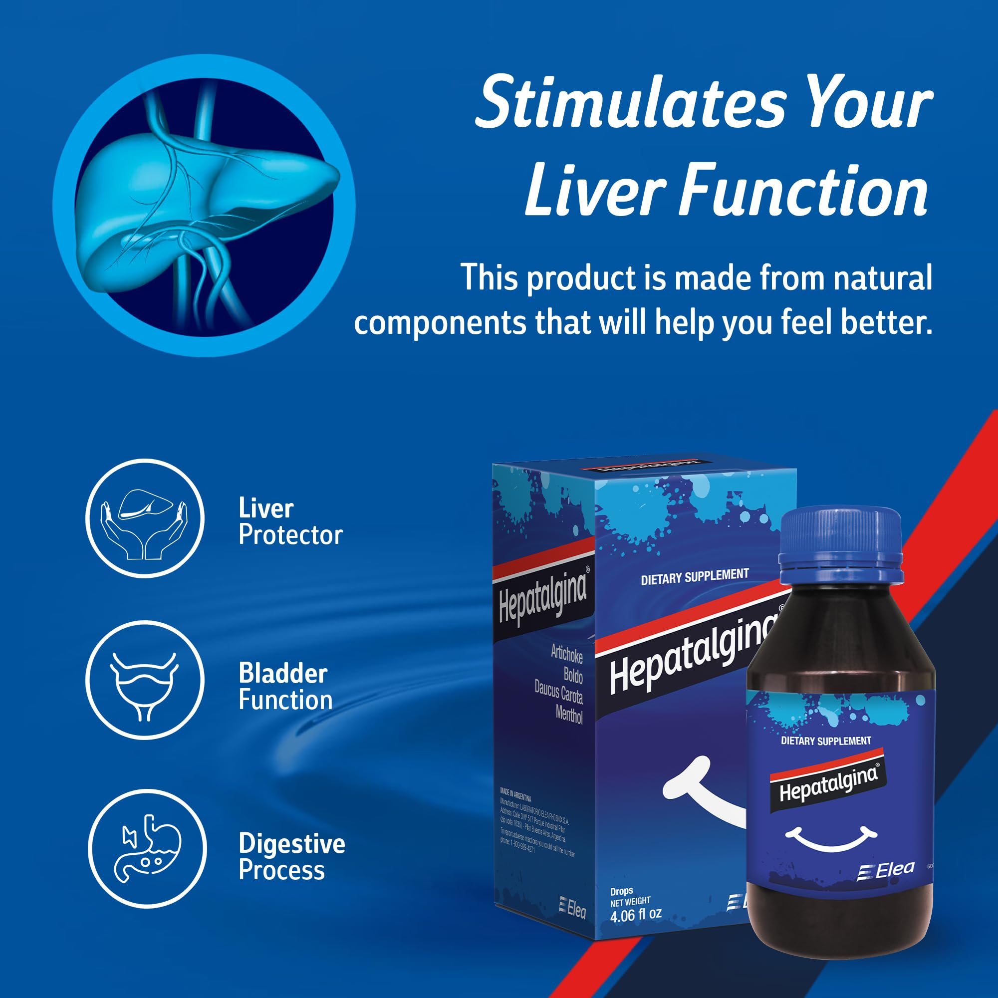 Hepatalgina wild-carrot-extract showcases plant-powered detox support.