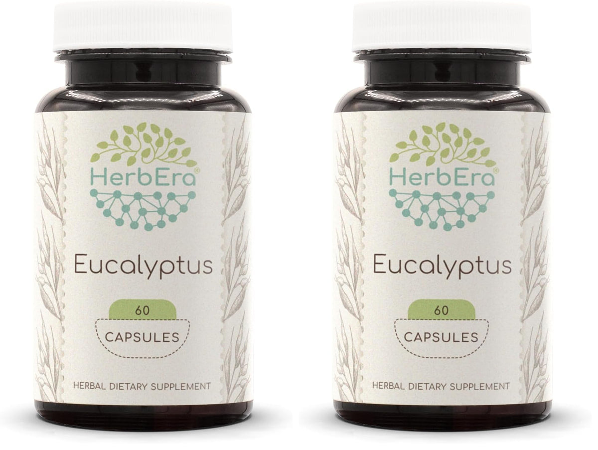 HerbEra eucalyptus bottle front for daily use and natural wellness