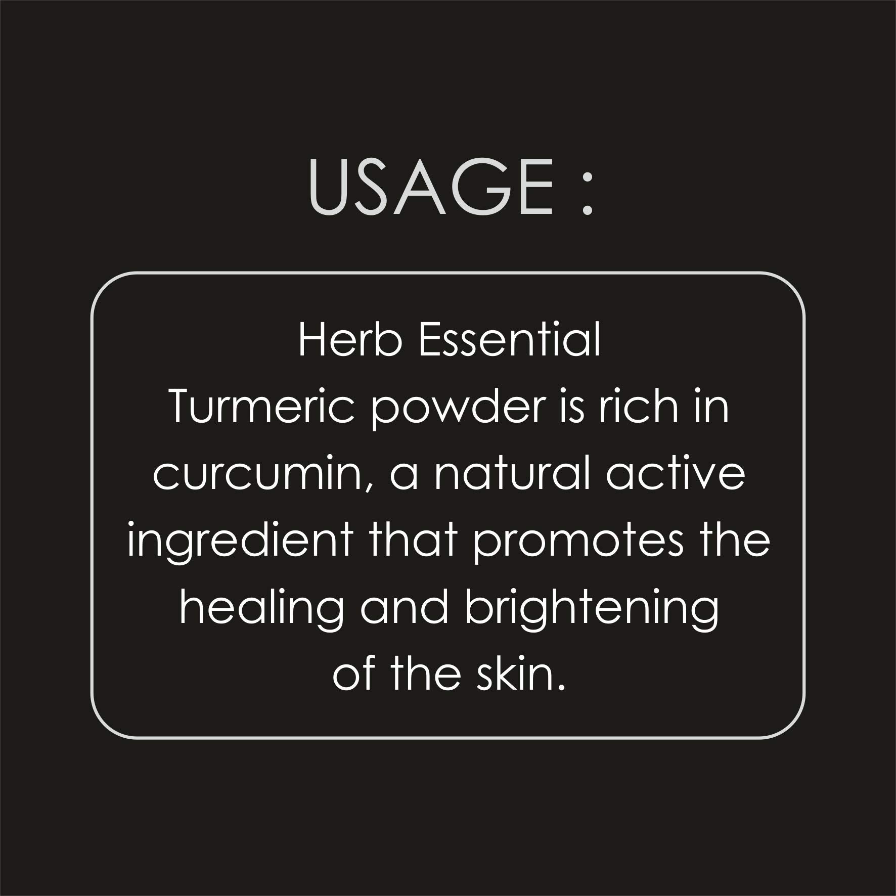 Herb Essential turmeric powder in drink scene suggests golden, flavorful blends.