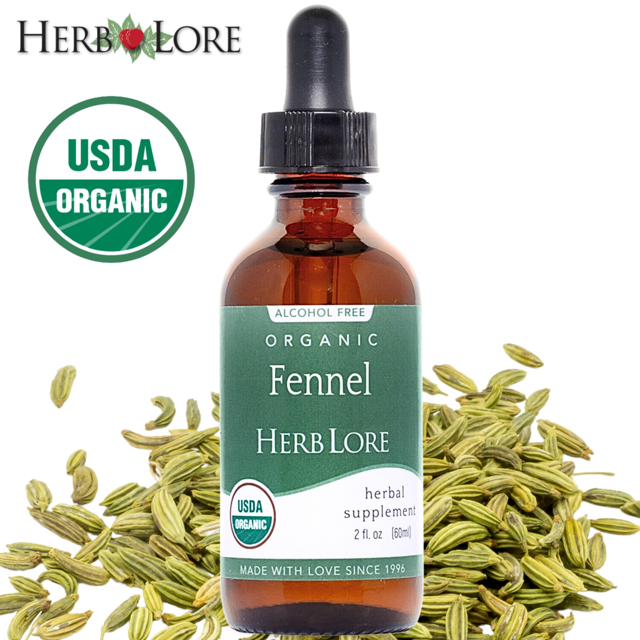 Herb Lore fennel tincture droplet dispensing demonstrates easy dosing for family use
