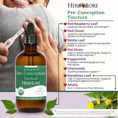 Herb Lore relaxing blend with chamomile and peppermint captured for calm moments.