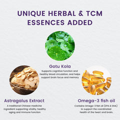 HERB PURE Gotu Kola capsules for memory support and circulation.