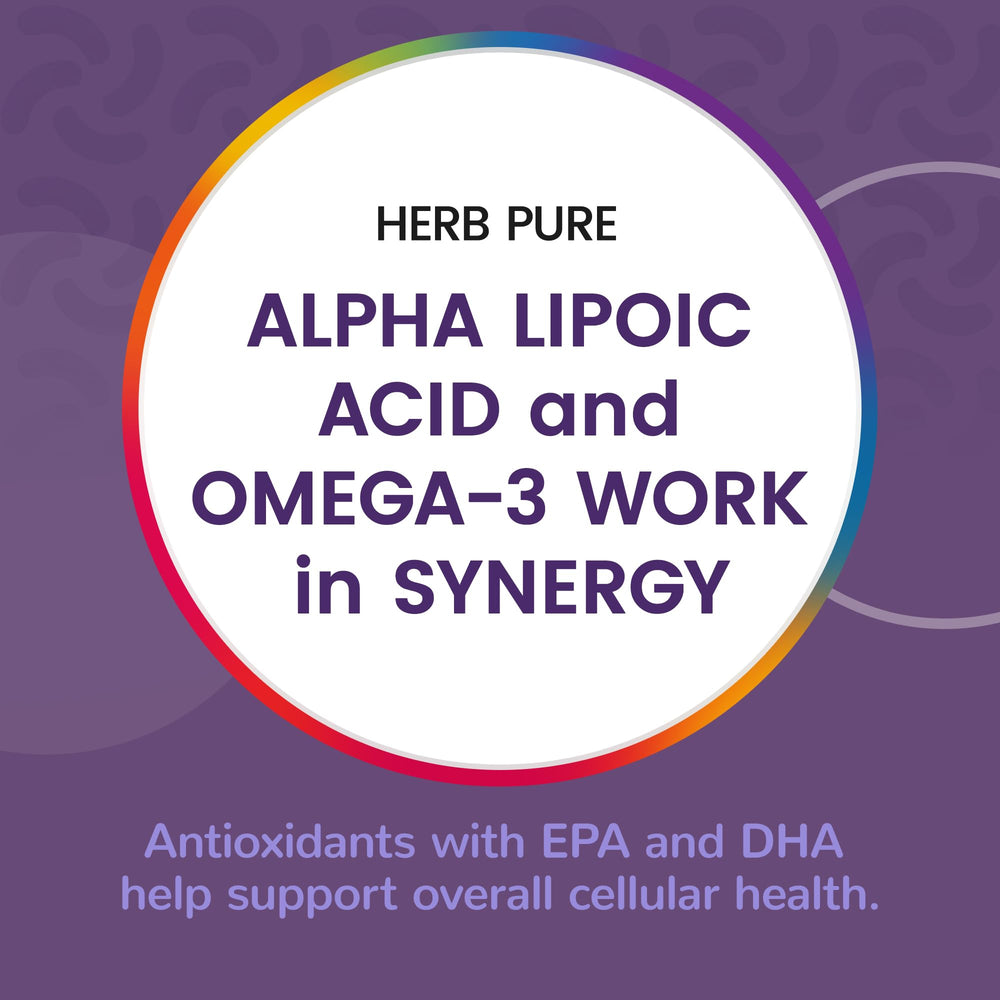 HERB PURE PQQ tablet emphasizing cellular energy potential.