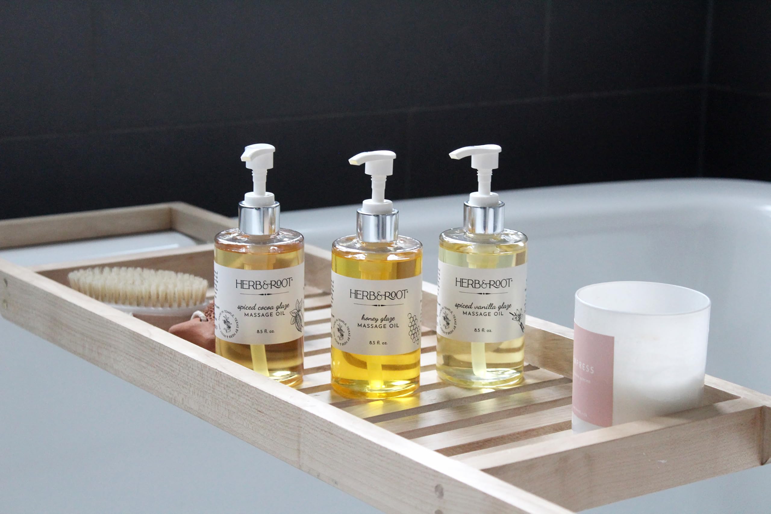 Herb & Root Nightstand-ready packaging enhances bedside routine.