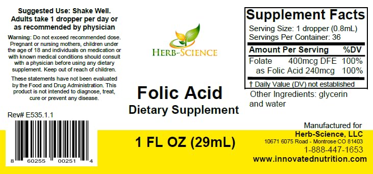 Herb-Science B9 Drops shown in water for digestion support and daily wellness.