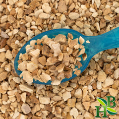 Herb To Body orris root pouch sealed 4oz showing fresh aroma and long-lasting freshness.