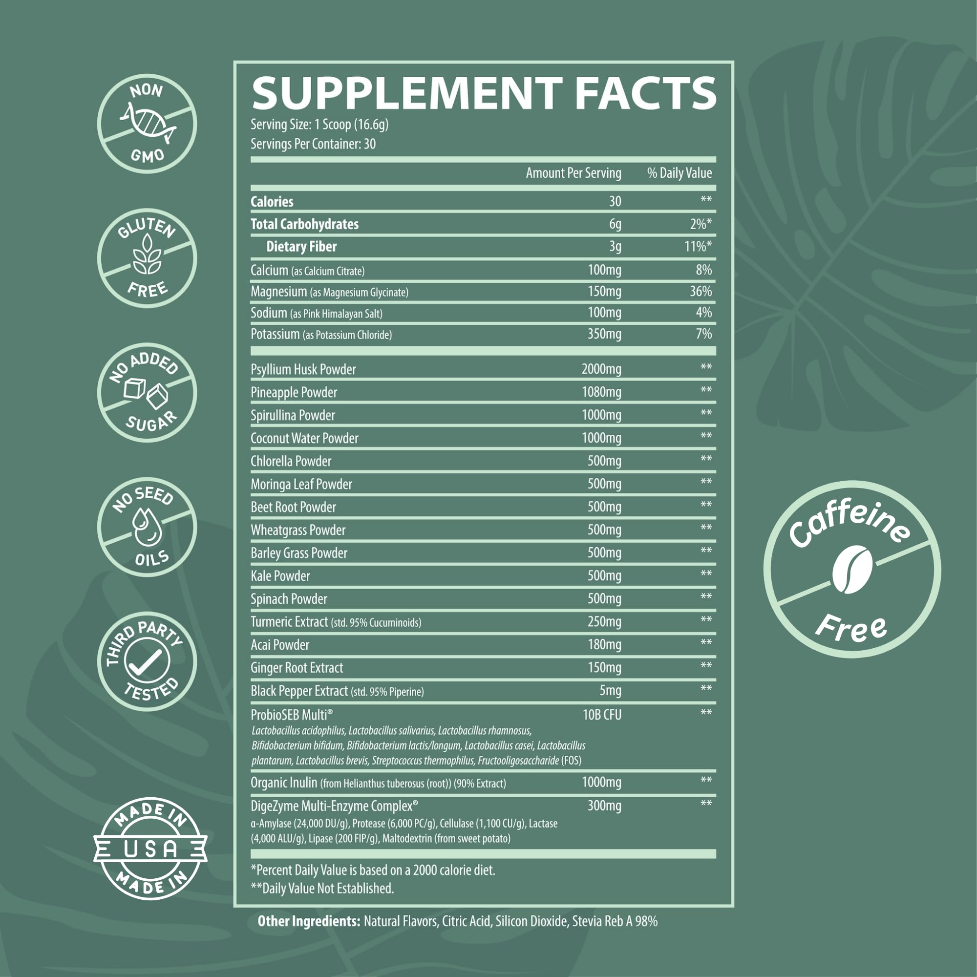 Herbal Ape Daily Greens morning routine image suggesting steady energy.