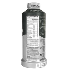 Herbal Clean eliminex bottle being poured with straw visible for quick cleanse