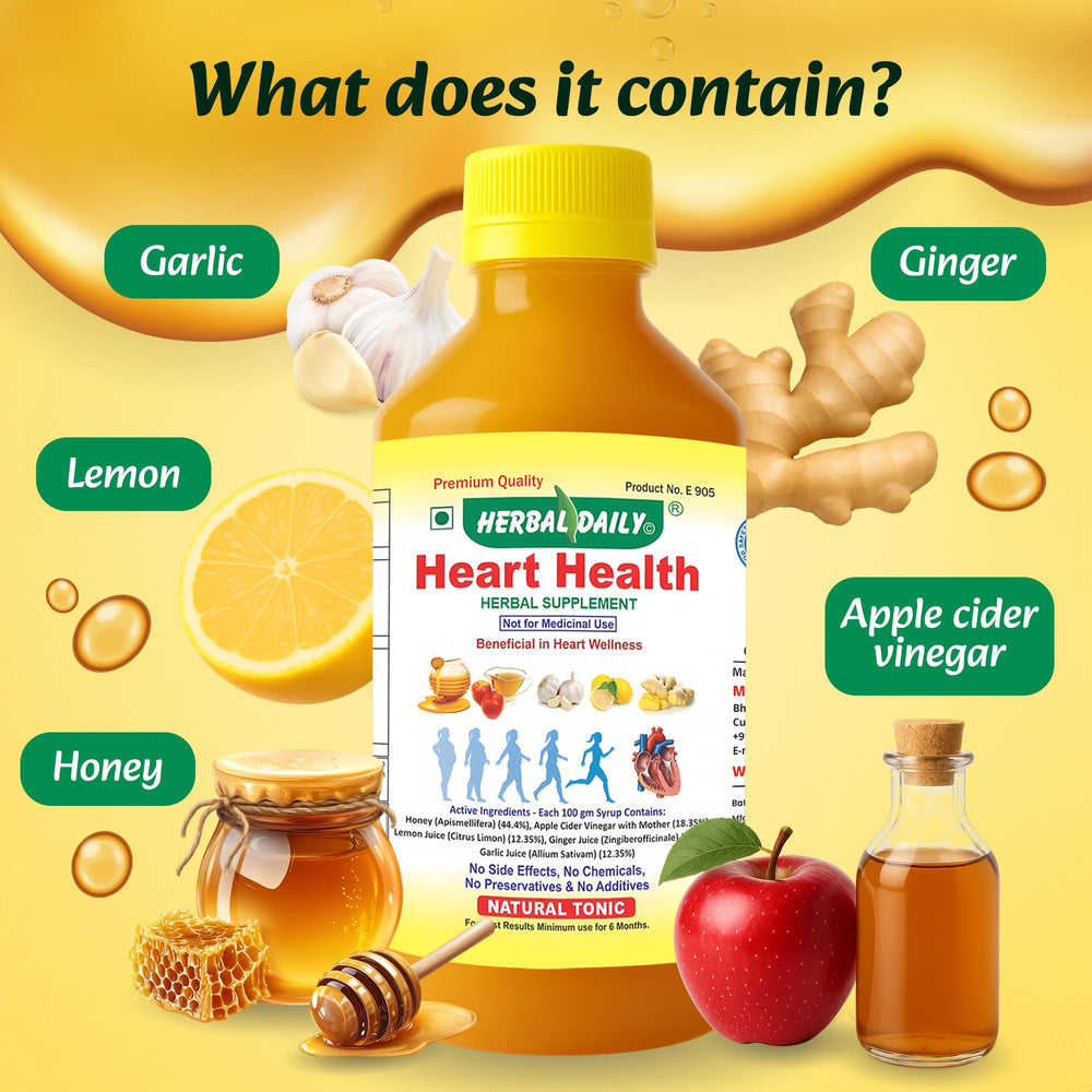 HERBAL DAILY Heart Health ginger slice close-up for anti-inflammatory benefits