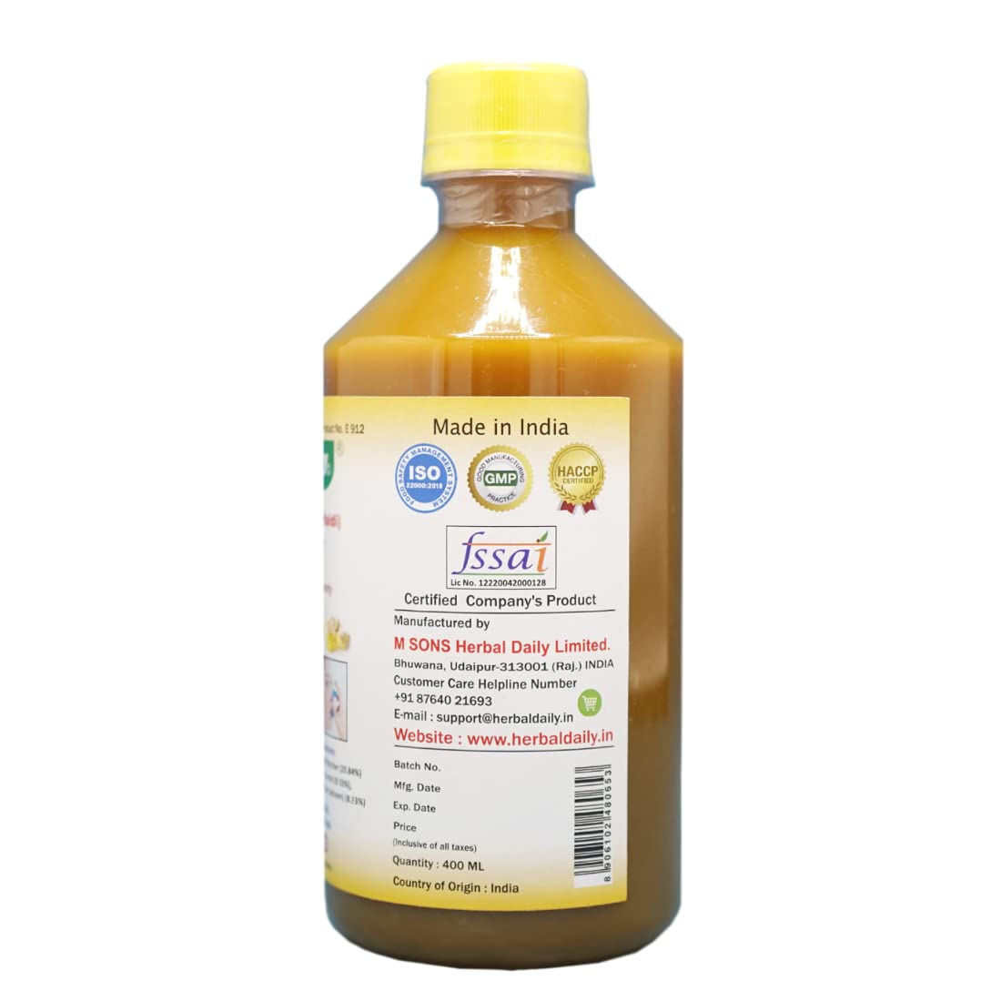 HERBAL DAILY immune-support beverage ready glass captures a wellness moment
