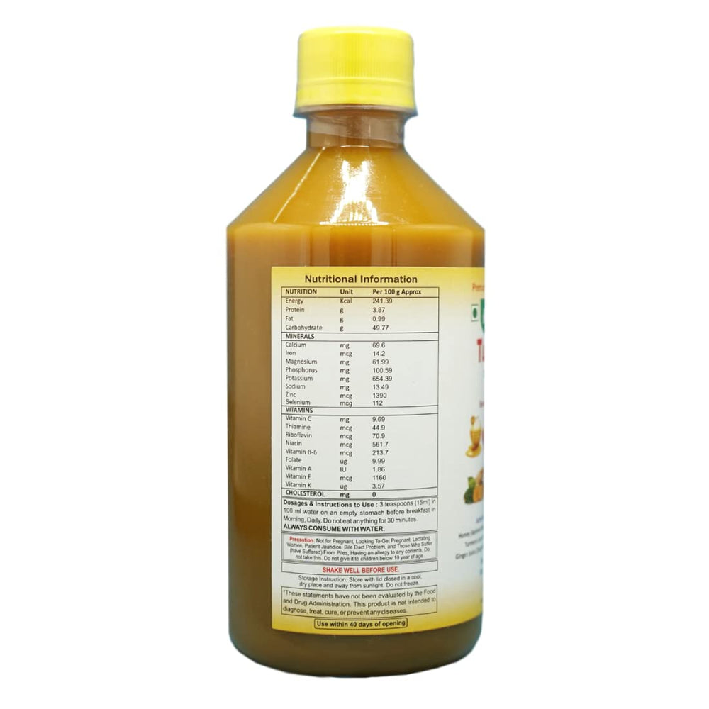 HERBAL DAILY turmeric-garlic-ginger closeup highlights potent herbs for immunity support