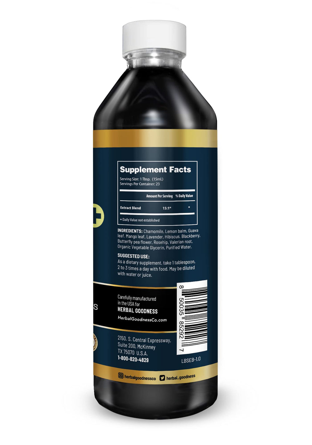 Herbal Goodness Beauty Sleep liquid drops for easy nighttime use