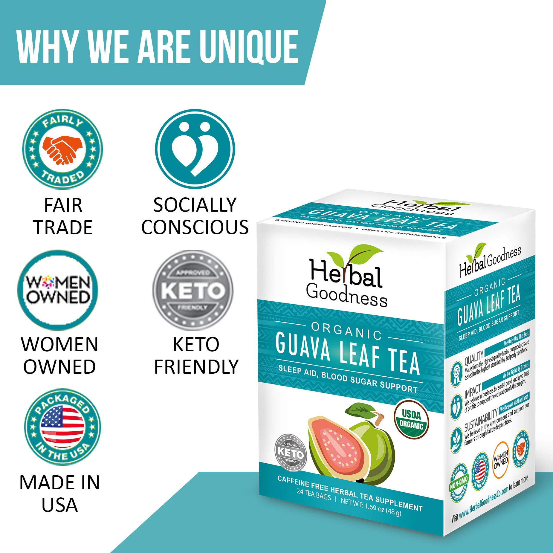 Herbal Goodness Guava Tea mug ready for a relaxing daily ritual