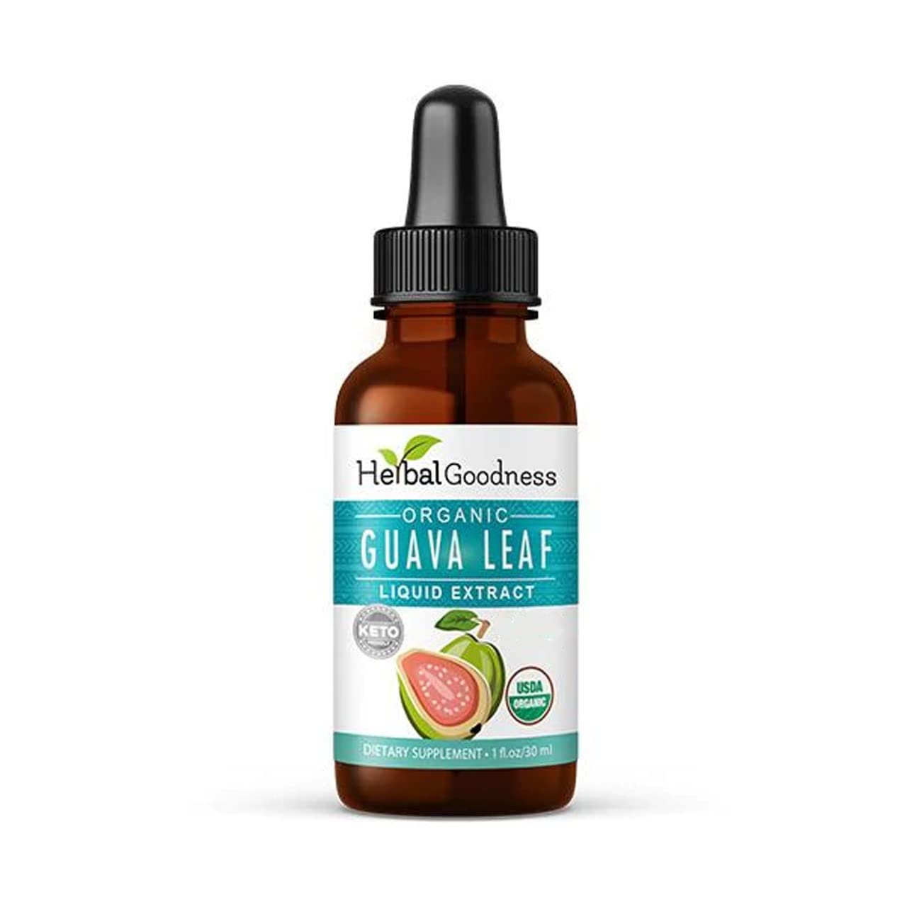 Herbal Papaya Guava Leaf Extract bottle with clean label for daily wellness.