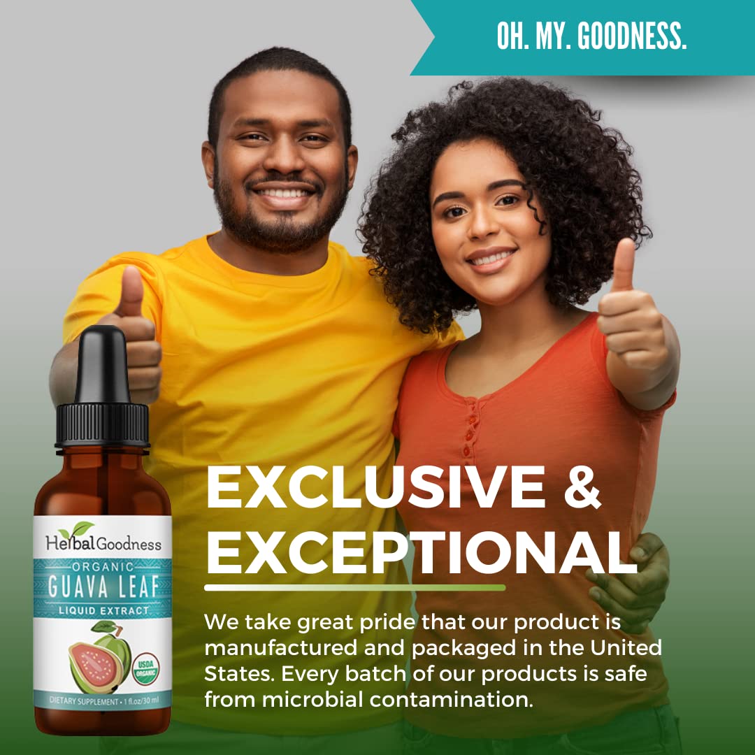 Ingredient list view of Herbal Papaya Guava Leaf Extract ingredients and purity.