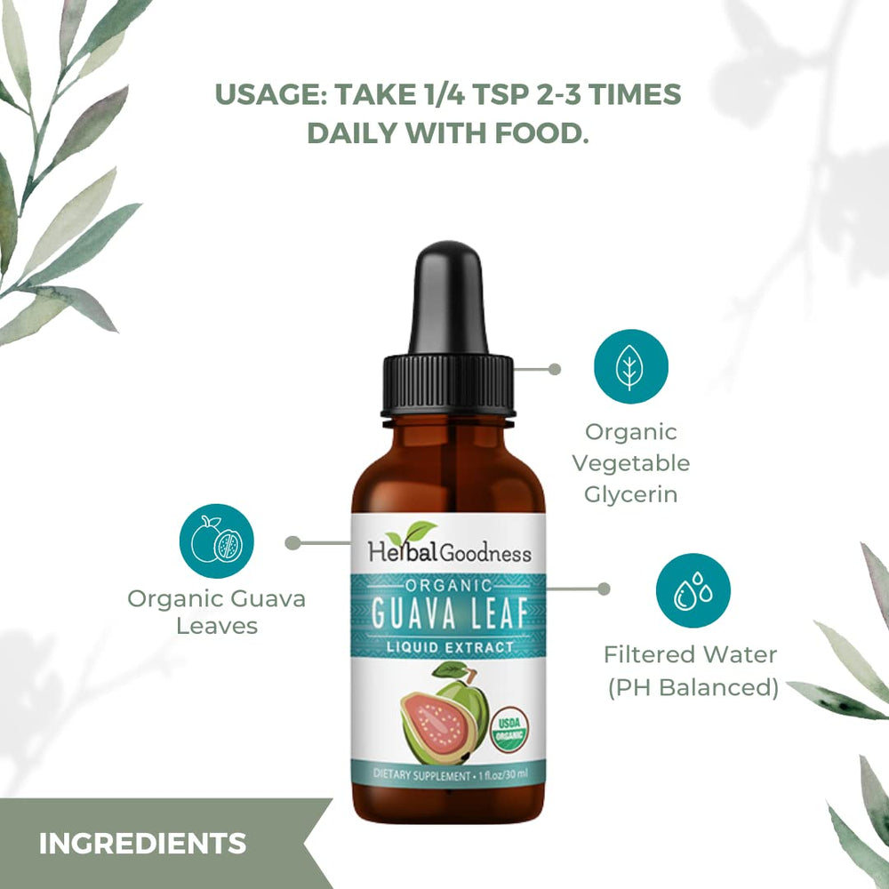 US facility seal indicating cGMP production standards for Herbal Papaya Guava Leaf Extract.