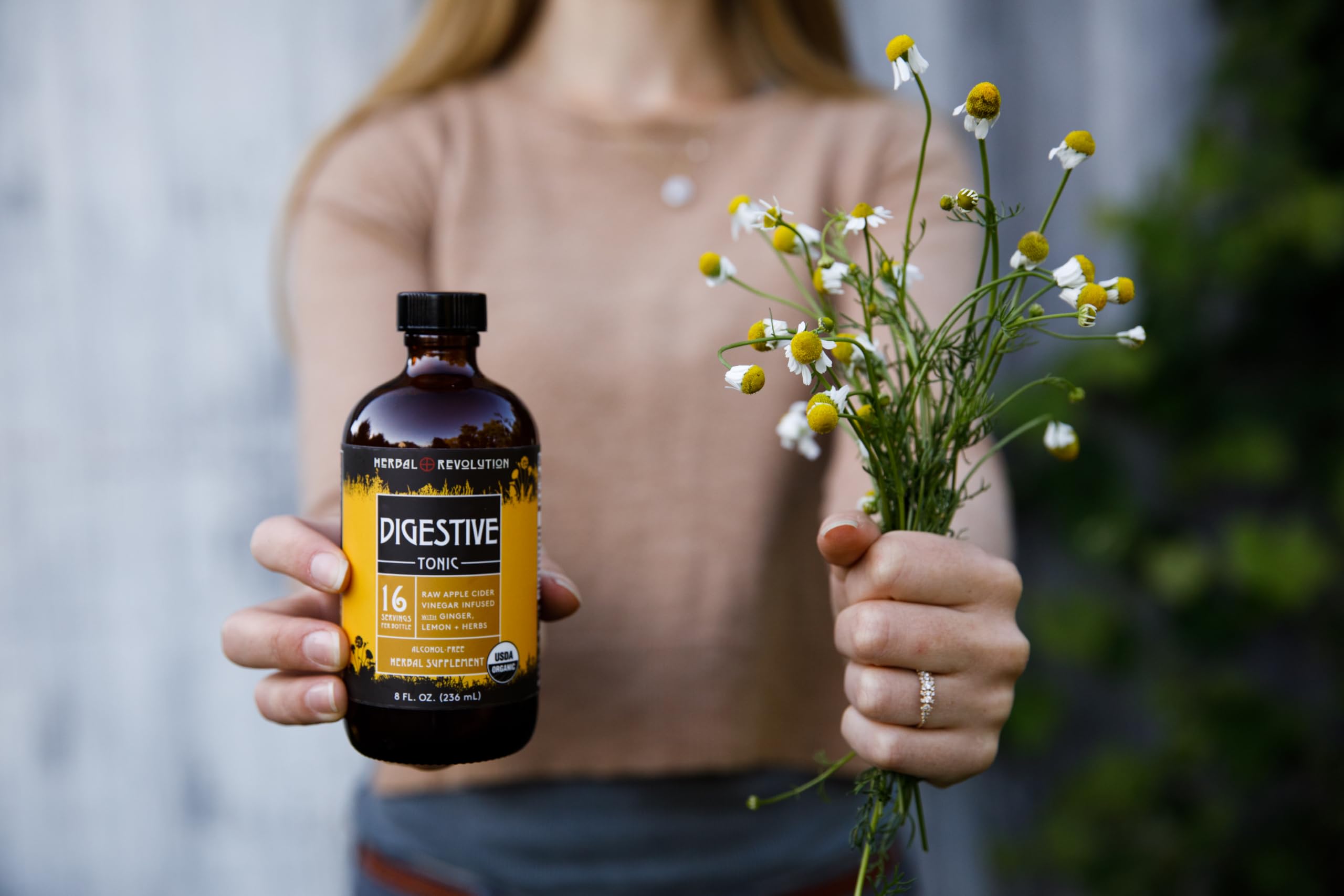 Regenerative farming source for Herbal Revolution Digestive Tonic ingredients