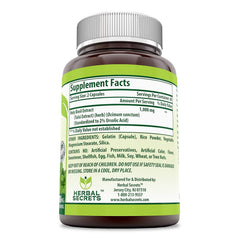 Herbal Secrets Holy Basil capsules ready for daily wellness use.