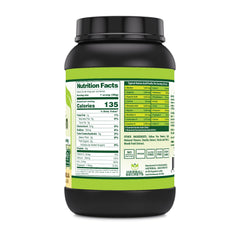 Herbal Secrets Vegan Protein vanilla scoop serving highlights convenient daily protein