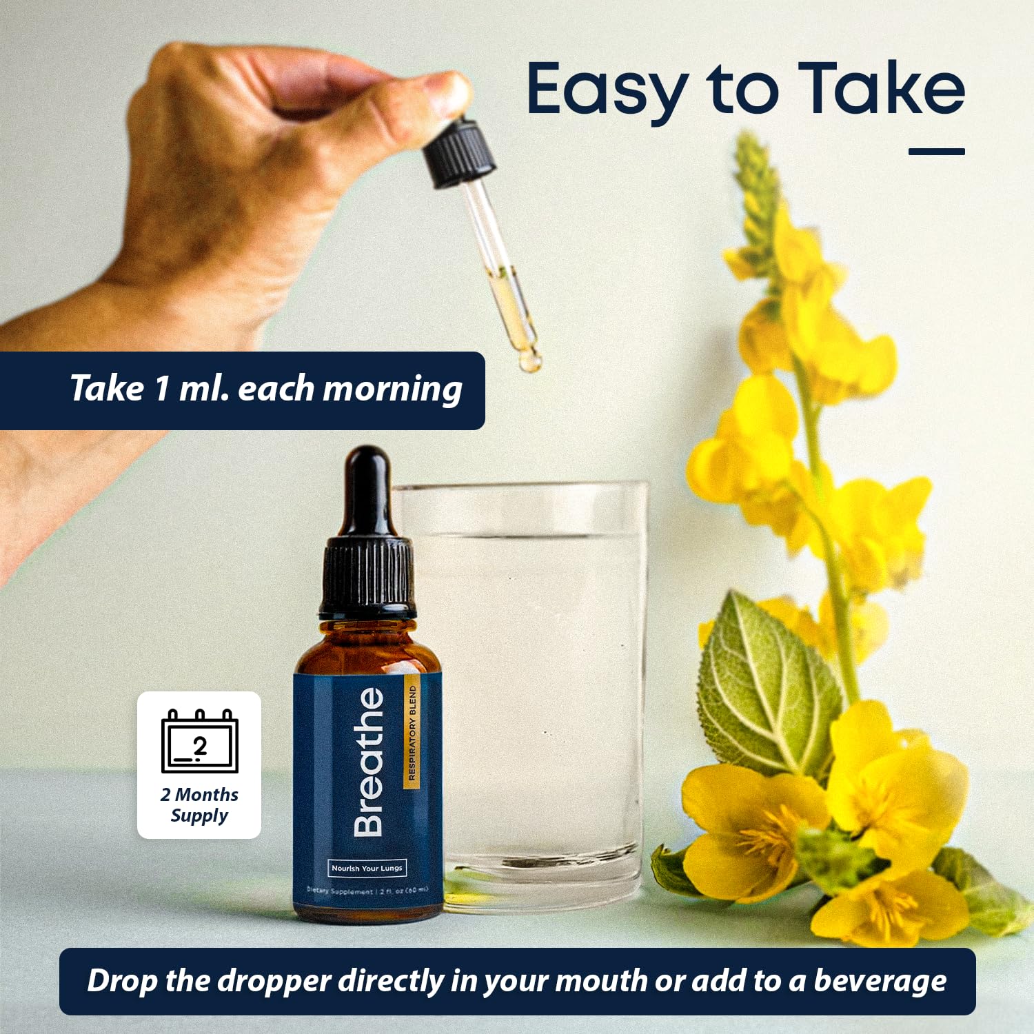 Herbal Tea Therapy Peppermint leaf adds cooling aroma for soothing inhalation.