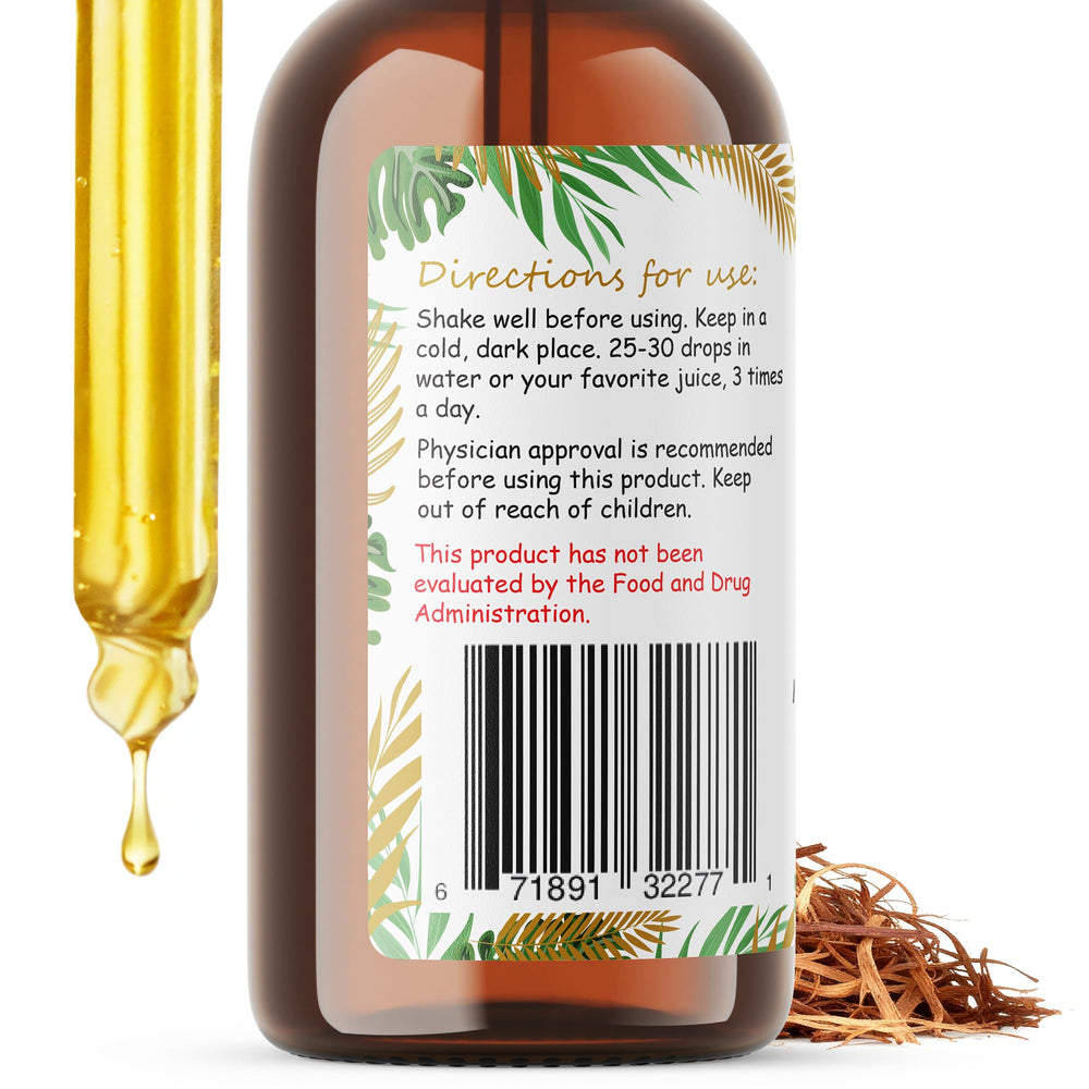 Herbal Wellness Hawaii easy-drops usage enables convenient dosing in beverages.