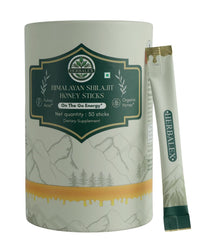 Herbalex Himalayan Shilajit Sticks pack: convenient daily sachets for natural energy.