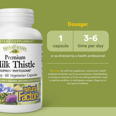 HerbalFactors premium bottle on kitchen counter suggests easy supplementation