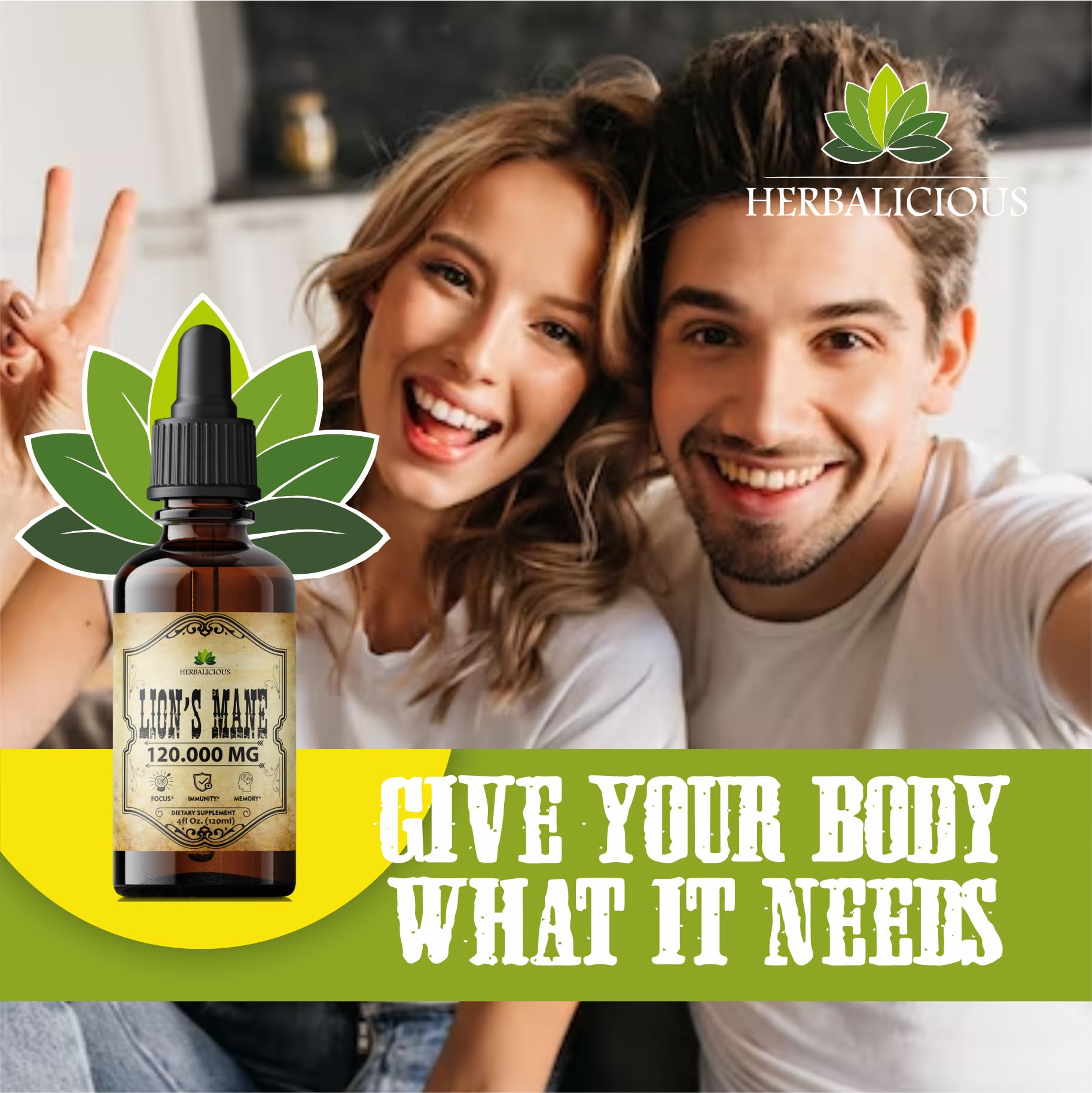 HERBALICIOUS Daily-use ritual image, versatile intake for focus