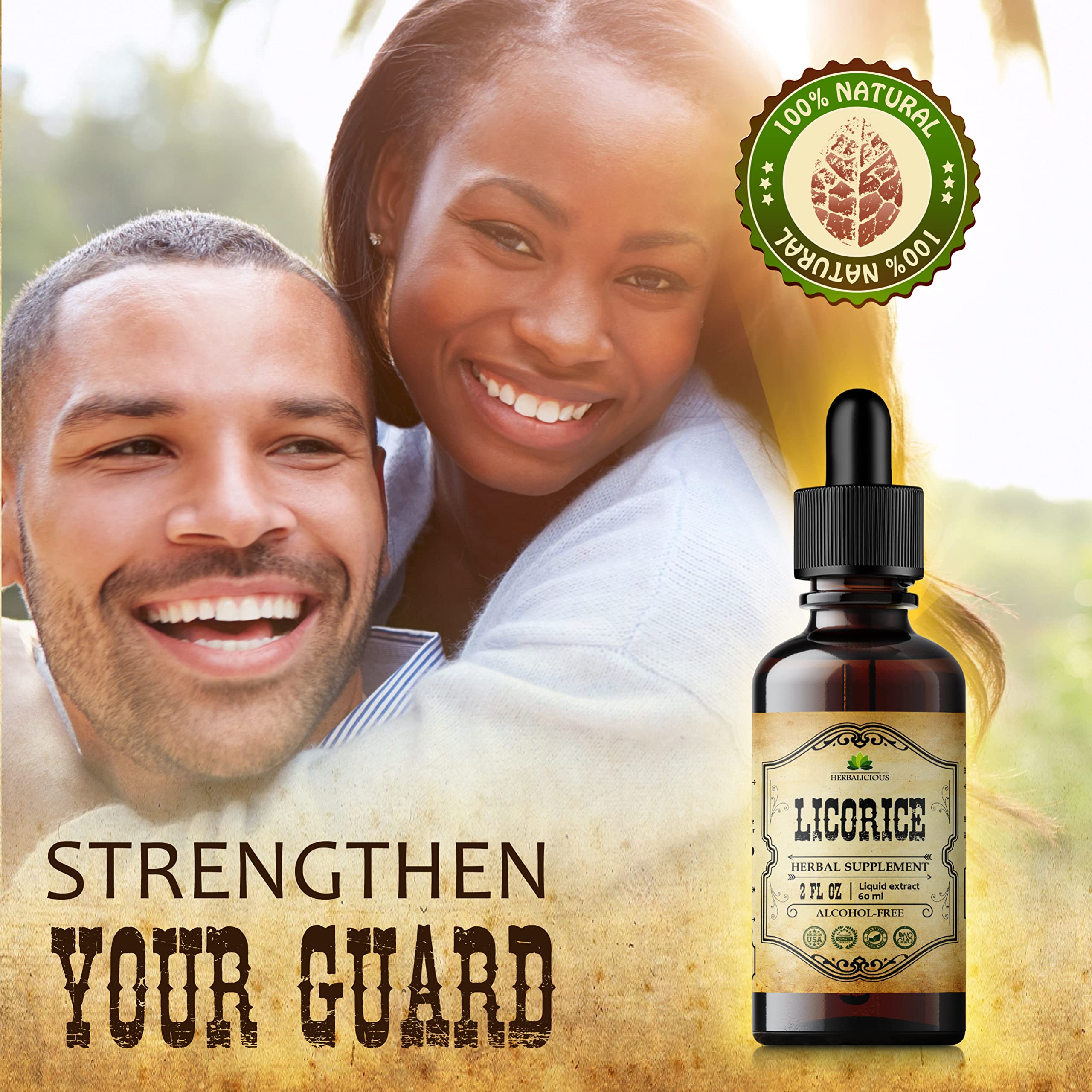 HERBALICIOUS dropper dosing scene illustrating quick, controlled servings.