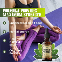 HERBALICIOUS Lion’s Mane tincture pour, fast-absorbing brain support