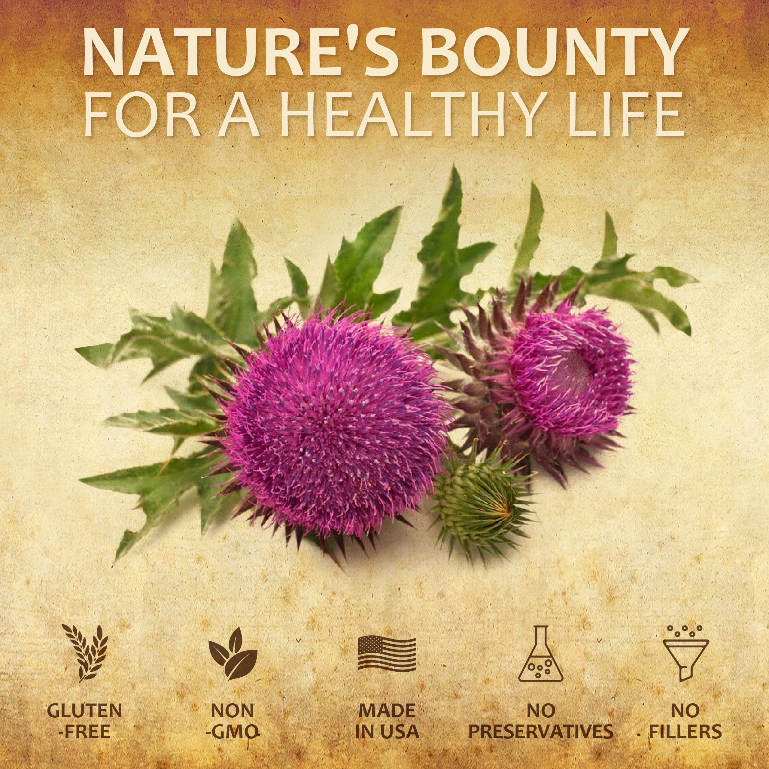 HERBALICIOUS Non-GMO seal on bottle indicates clean ingredients.