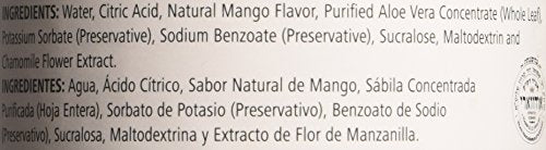 On-the-go Herbal Aloe Drink mango concentrate for hydration anytime.