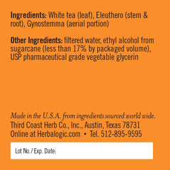 Herbalogic Fixed Focus dropper study use for concentration