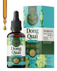 HERBAMAMA Dong Quai drops bottle for gentle daily balance.