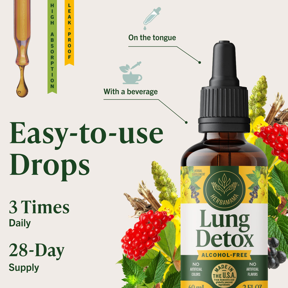 Herbamama herbal aroma with no alcohol or added sugar for a gentle routine.