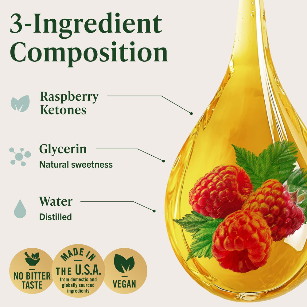 Herbamama Raspberry Ketones direct drop under tongue for discreet use.