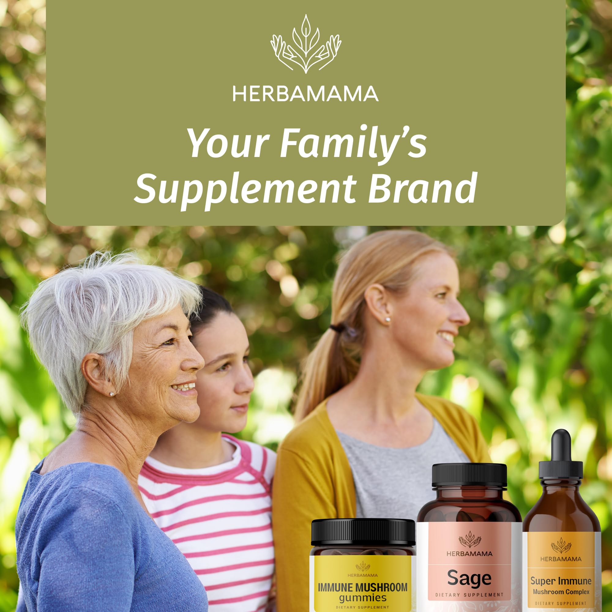 HERBAMAMA Sage capsules demonstrate digestive support and cognitive clarity potential