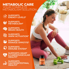 HerbaMe bottle pour demonstrating convenient daily supplementation.