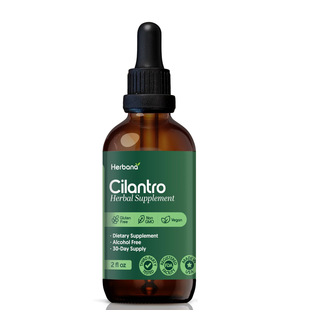 HERBANA Detox tincture concept for wellness routines.