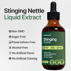 HERBANA Urinary and kidney support liquid bottle for ongoing care.