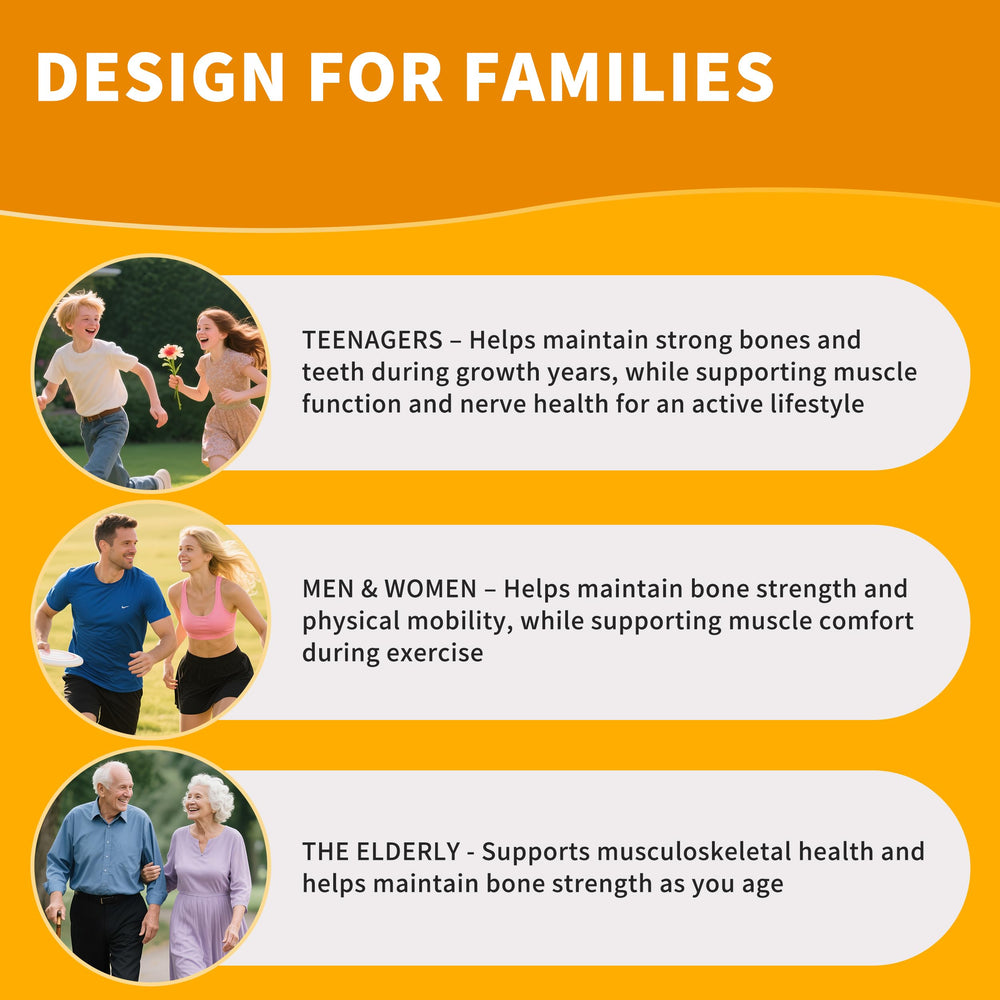 Herbance calcium citrate gummies label highlights Vitamin D3 for better calcium absorption.