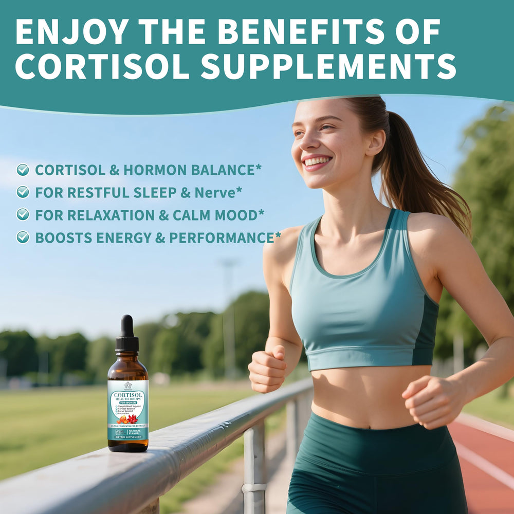 Herbance Cortisol Drops Magnesium Glycinate aids nighttime relaxation