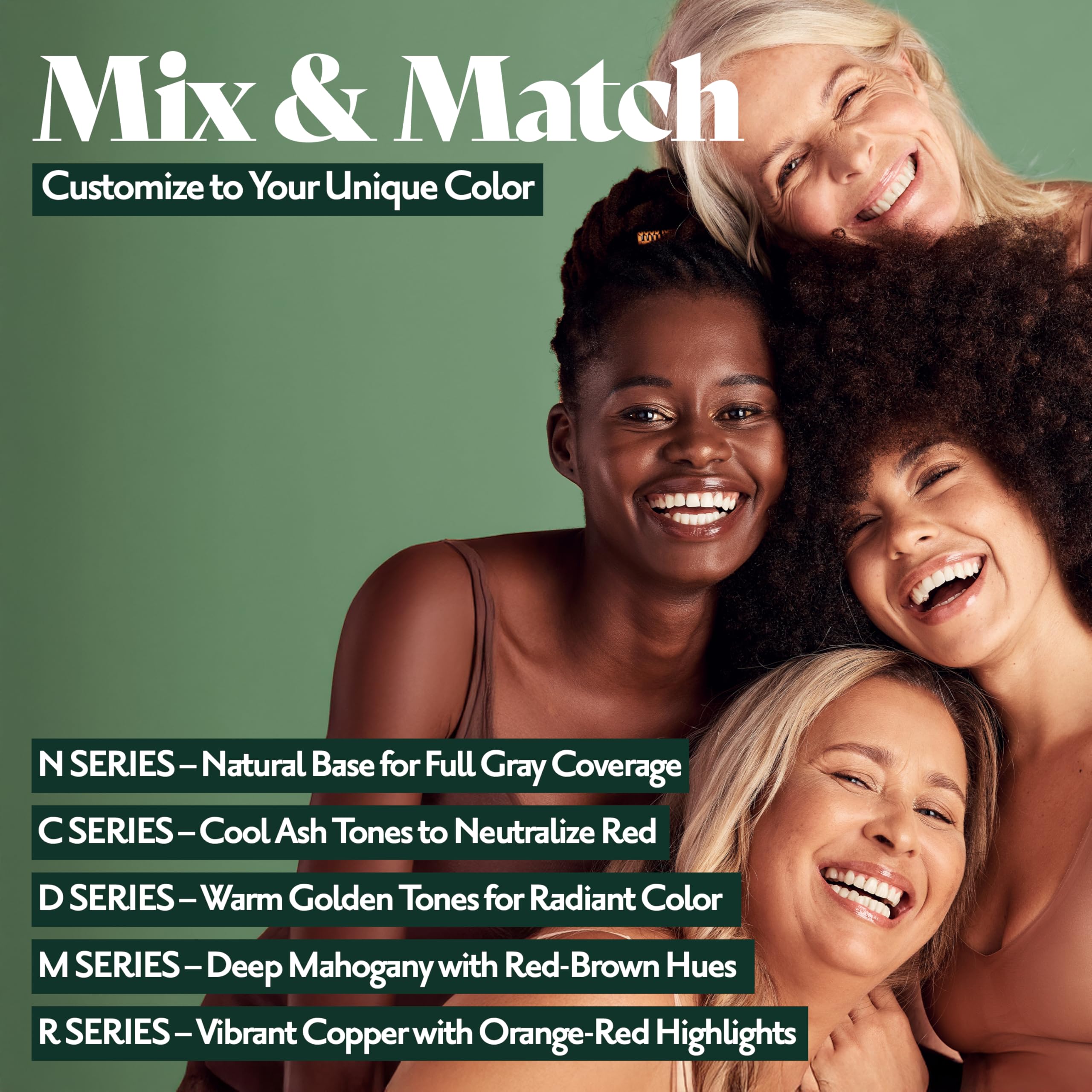 Herbatint natural series application kit enables natural, even color results at home.