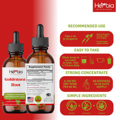 HERBIA 10:1 concentrate label highlights high-strength extract