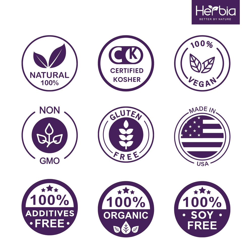 HERBIA packaging ready for daily immune support.