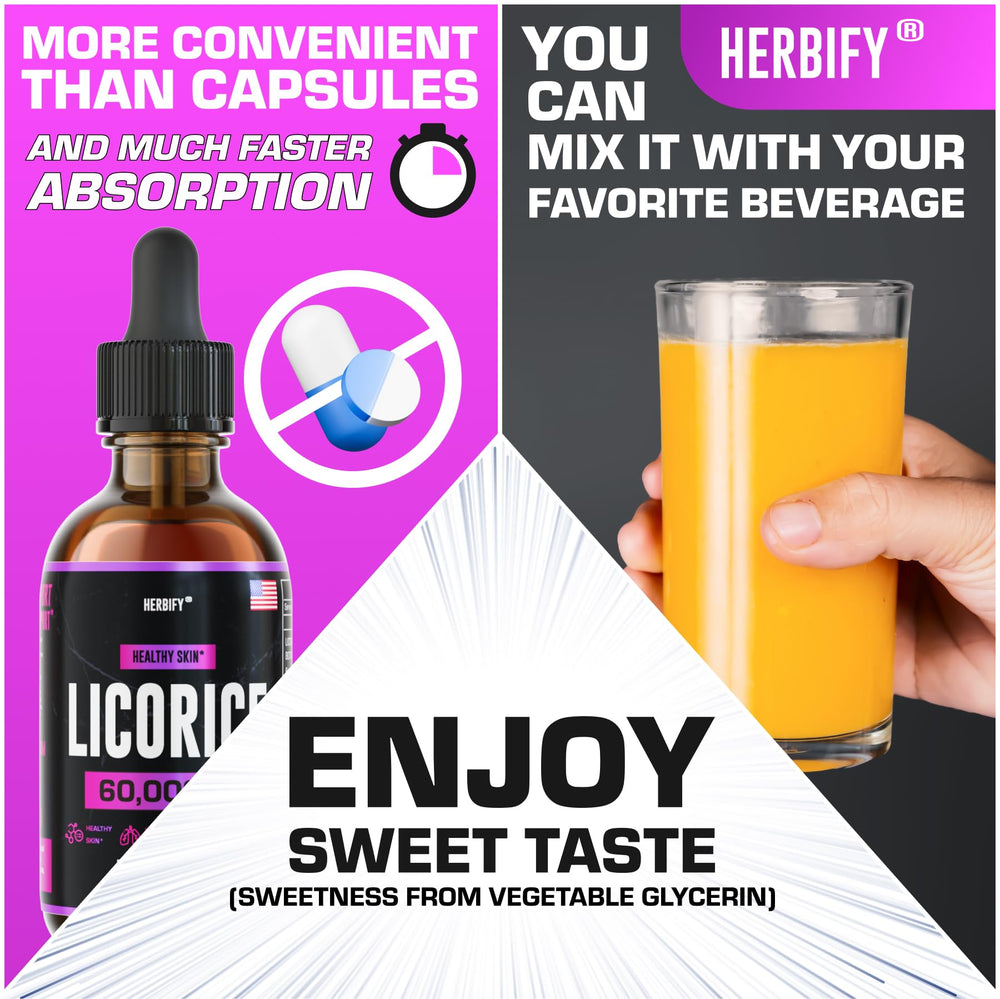 HERBIFY natural liquid with glycerin and distilled water.