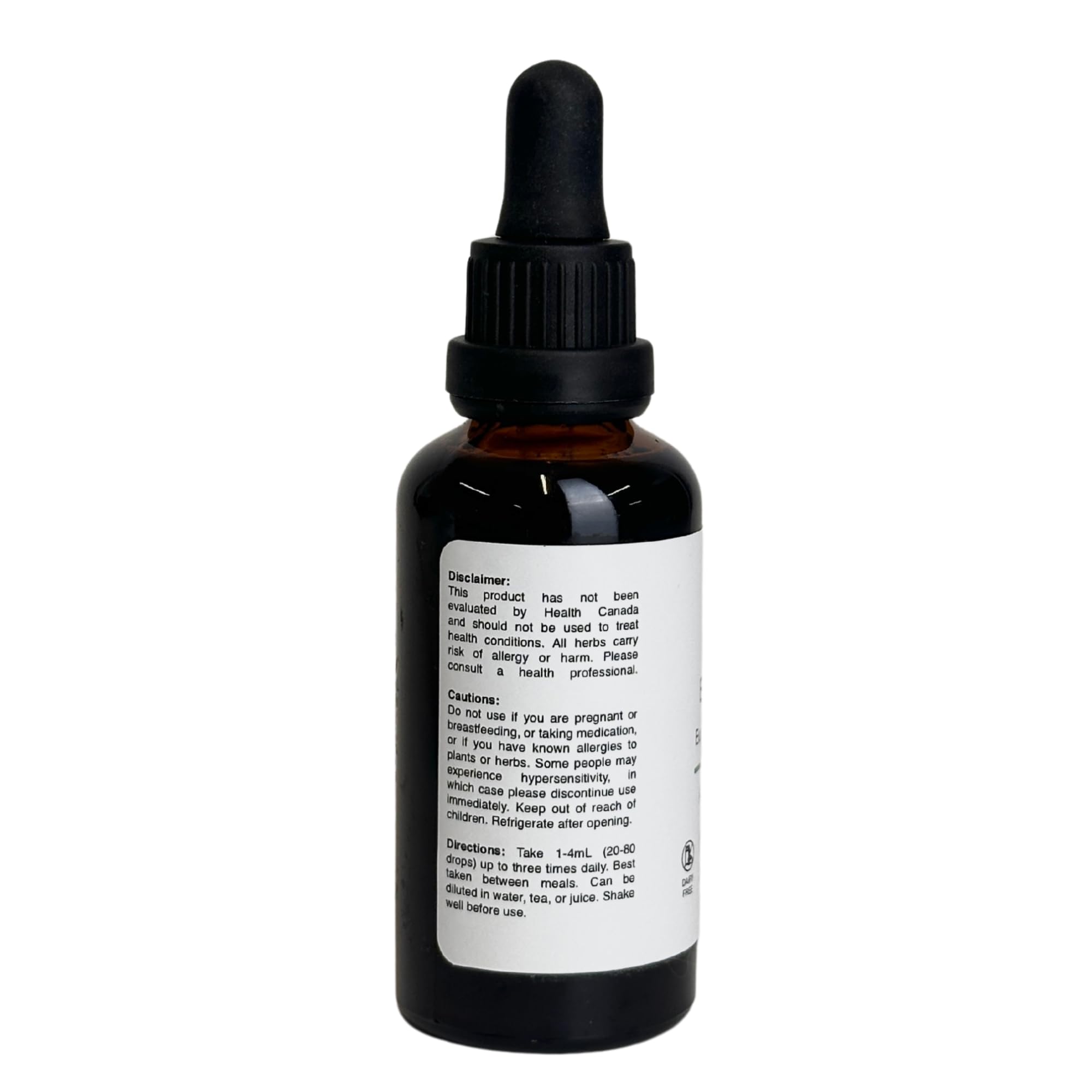 Herbity Eyebright tincture bottle on a clean desk, ready for eye and sinus support.